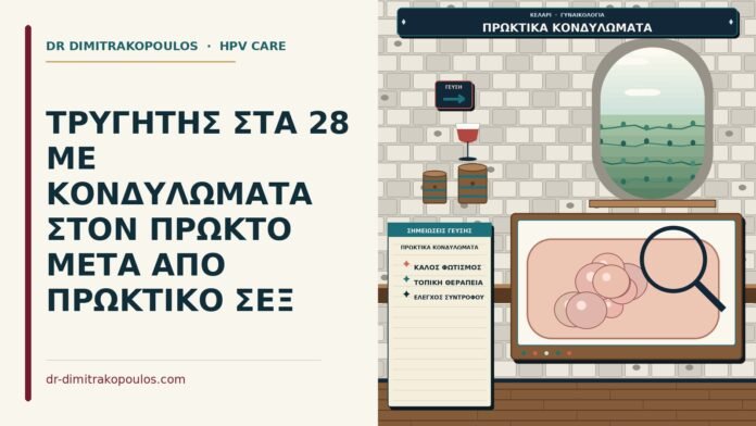 ΤΡΥΓΗΤΗΣ ΣΤΑ 28 ΜΕ ΚΟΝΔΥΛΩΜΑΤΑ ΣΤΟΝ ΠΡΩΚΤΟ ΜΕΤΑ ΑΠΟ ΠΡΩΚΤΙΚΟ ΣΕΞ πρωκτικά κονδυλώματα