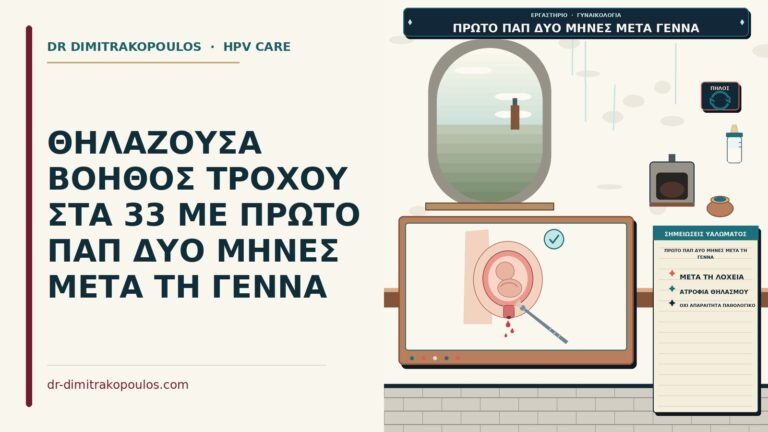 πρώτο Παπ δύο μήνες μετά τη γέννα