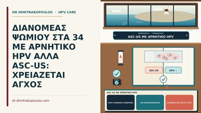ASC-US με αρνητικό HPV