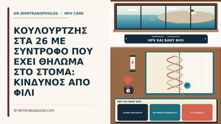 HPV και βαθύ φιλί