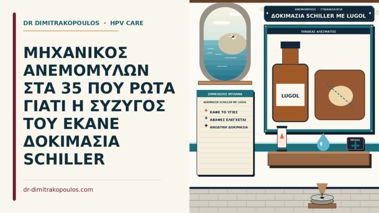 δοκιμασία Schiller με Lugol