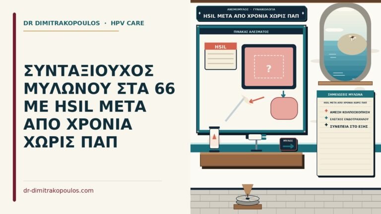 HSIL μετά από χρόνια χωρίς Παπ