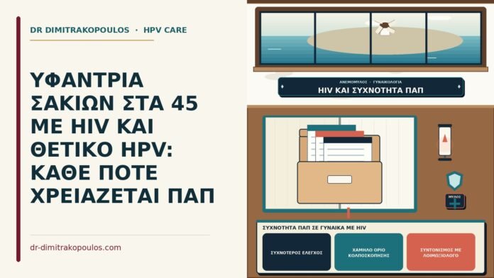 συχνότητα Παπ σε γυναίκα με HIV