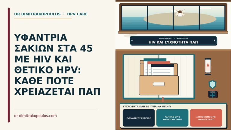 συχνότητα Παπ σε γυναίκα με HIV