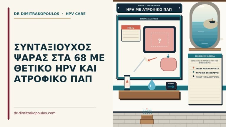 θετικό HPV με ατροφικό Παπ στην εμμηνόπαυση