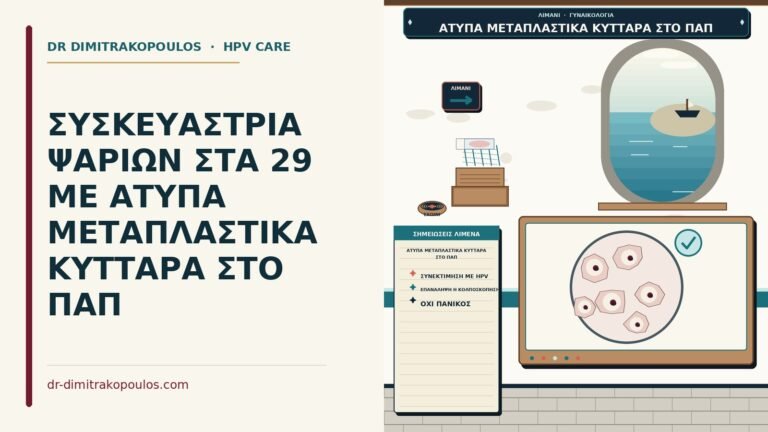 άτυπα μεταπλαστικά κύτταρα στο Παπ