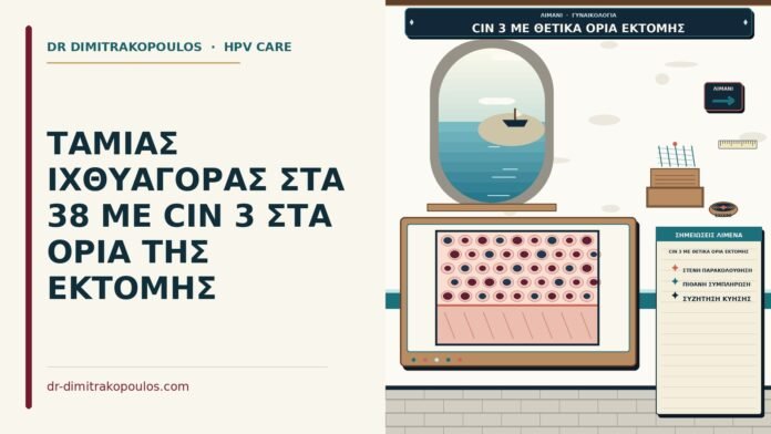 CIN 3 με θετικά όρια εκτομής