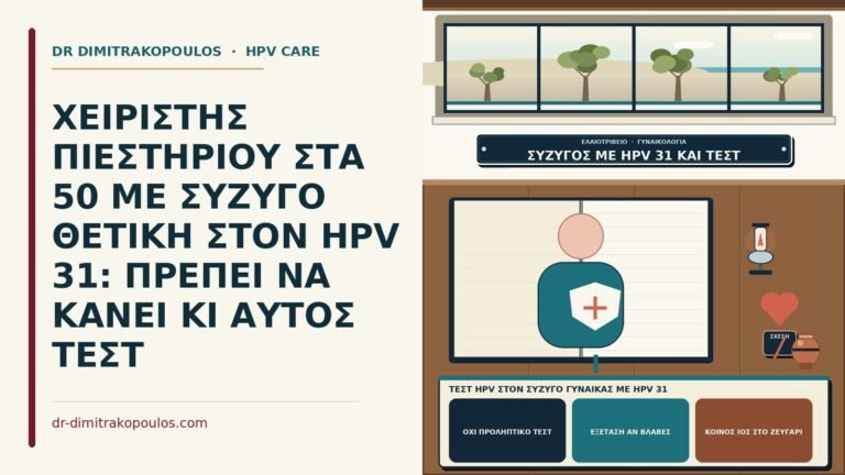 τεστ HPV στον σύζυγο γυναίκας με HPV 31