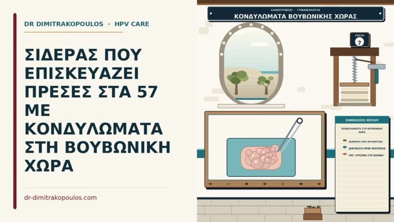 κονδυλώματα στη βουβωνική χώρα