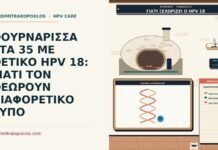 ΦΟΥΡΝΑΡΙΣΣΑ ΣΤΑ 35 ΜΕ ΘΕΤΙΚΟ HPV 18: ΓΙΑΤΙ ΤΟΝ ΘΕΩΡΟΥΝ ΔΙΑΦΟΡΕΤΙΚΟ ΤΥΠΟ ιδιαιτερότητα του HPV 18