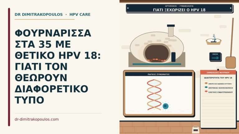 ιδιαιτερότητα του HPV 18