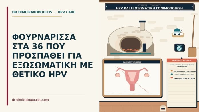 θετικό HPV πριν από εξωσωματική γονιμοποίηση