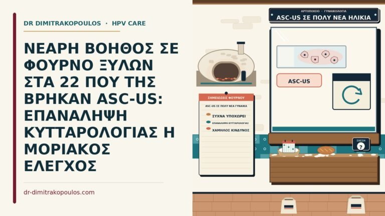 ASC-US σε πολύ νέα γυναίκα