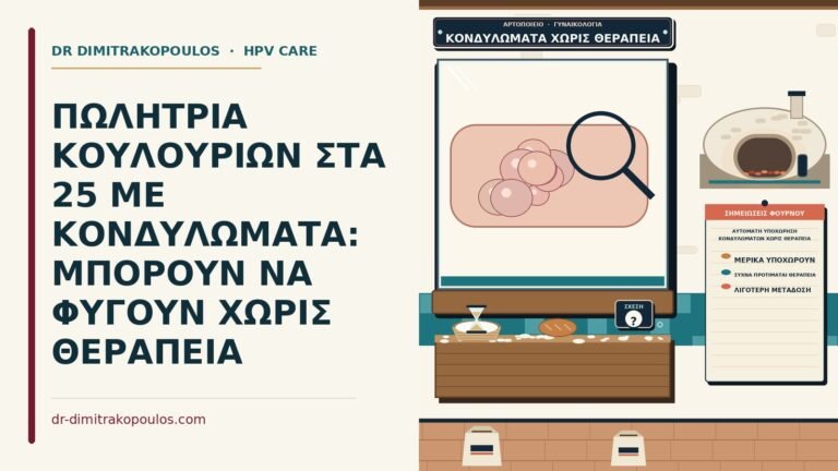 αυτόματη υποχώρηση κονδυλωμάτων χωρίς θεραπεία