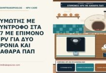 επίμονος HPV με φυσιολογικά Παπ