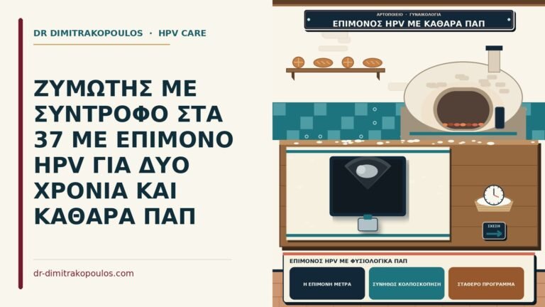 επίμονος HPV με φυσιολογικά Παπ