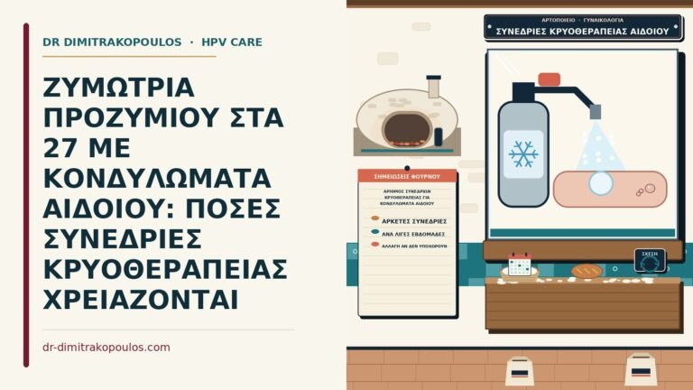 αριθμός συνεδριών κρυοθεραπείας για κονδυλώματα αιδοίου