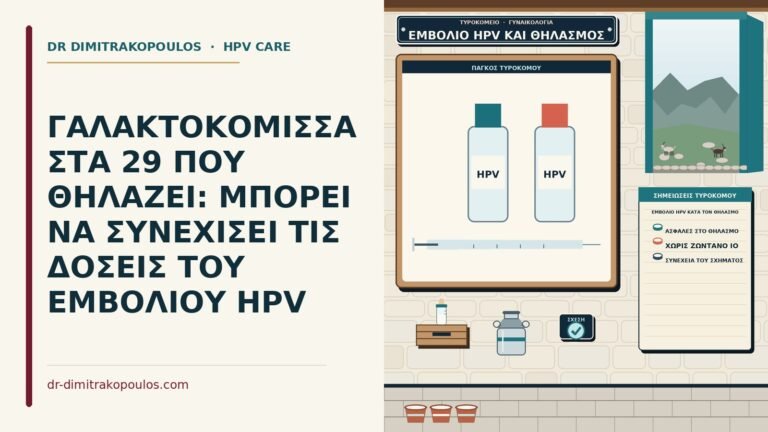 εμβόλιο HPV κατά τον θηλασμό