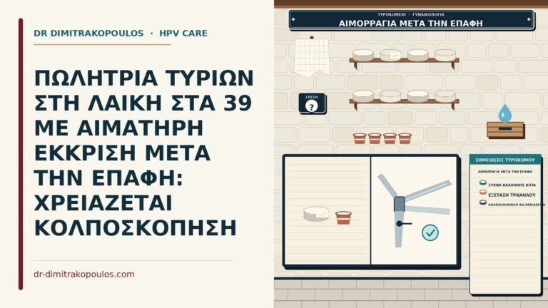 αιμορραγία μετά την επαφή