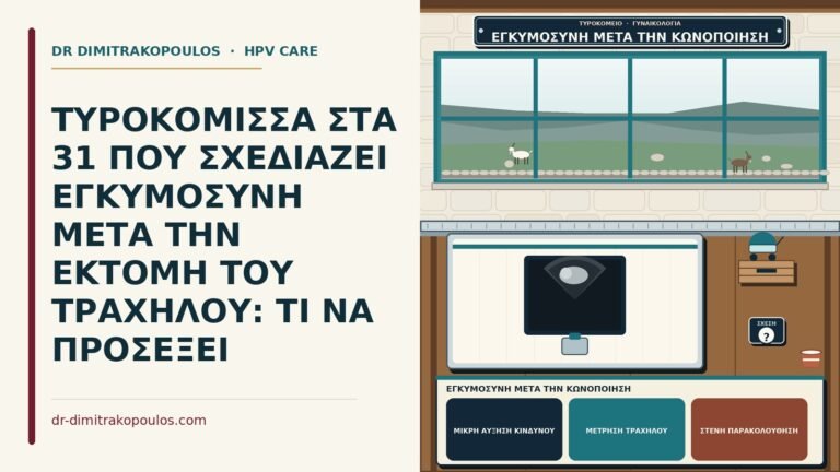 εγκυμοσύνη μετά την κωνοποίηση