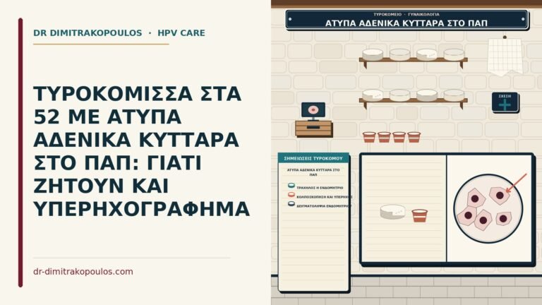άτυπα αδενικά κύτταρα στο Παπ