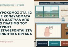 κοινά κονδυλώματα των χεριών και κονδυλώματα των γεννητικών οργάνων