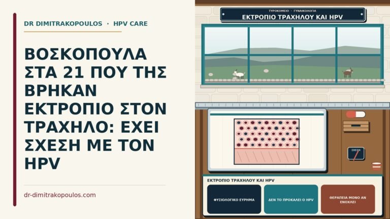 εκτρόπιο τραχήλου και HPV