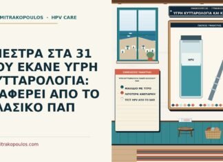 υγρή κυτταρολογία έναντι κλασικού Παπ