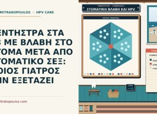 στοματική βλάβη και HPV