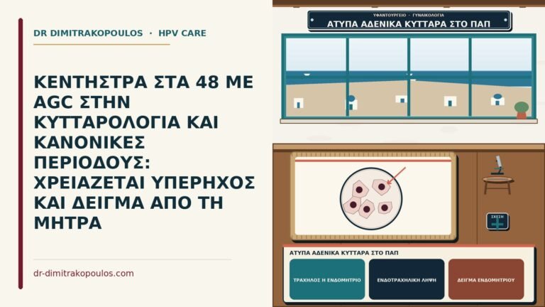 άτυπα αδενικά κύτταρα στο Παπ