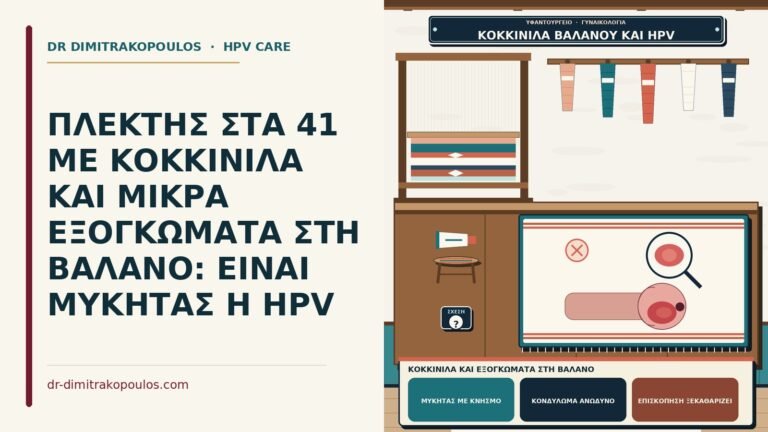 κοκκινίλα και εξογκώματα στη βάλανο