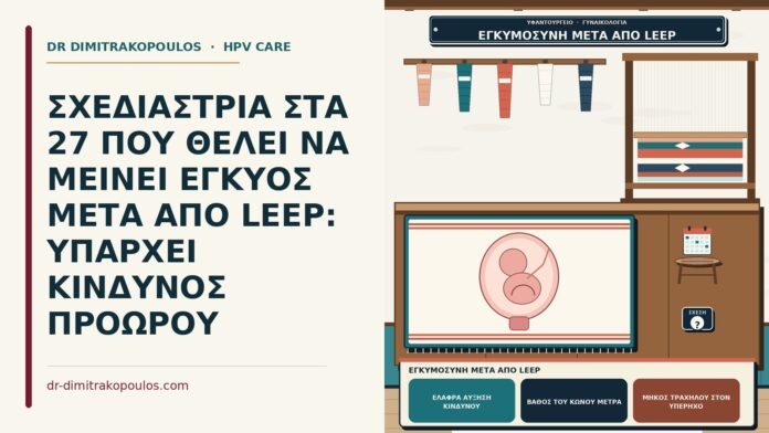 εγκυμοσύνη μετά από LEEP