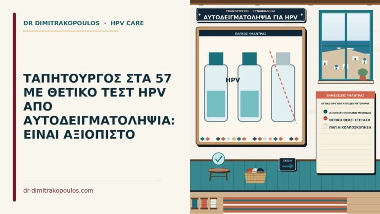θετικό HPV από αυτοδειγματοληψία