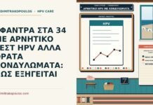 ΥΦΑΝΤΡΑ ΣΤΑ 34 ΜΕ ΑΡΝΗΤΙΚΟ ΤΕΣΤ HPV ΑΛΛΑ ΟΡΑΤΑ ΚΟΝΔΥΛΩΜΑΤΑ: ΠΩΣ ΕΞΗΓΕΙΤΑΙ αρνητικό τεστ HPV με ορατά κονδυλώματα