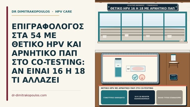 θετικό HPV με αρνητικό Παπ στο co-testing