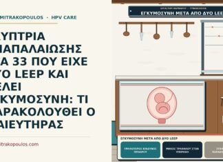 ΓΛΥΠΤΡΙΑ ΑΝΑΠΑΛΑΙΩΣΗΣ ΣΤΑ 33 ΠΟΥ ΕΙΧΕ ΔΥΟ LEEP ΚΑΙ ΘΕΛΕΙ ΕΓΚΥΜΟΣΥΝΗ: ΤΙ ΠΑΡΑΚΟΛΟΥΘΕΙ Ο ΜΑΙΕΥΤΗΡΑΣ εγκυμοσύνη μετά από δύο LEEP