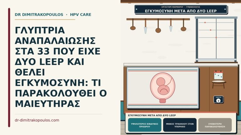 εγκυμοσύνη μετά από δύο LEEP