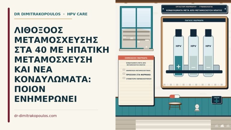 κονδυλώματα μετά από μεταμόσχευση ήπατος