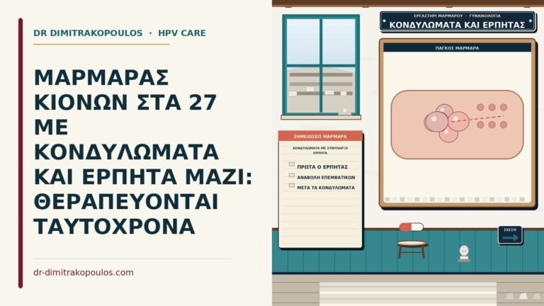 κονδυλώματα με συνύπαρξη έρπητα