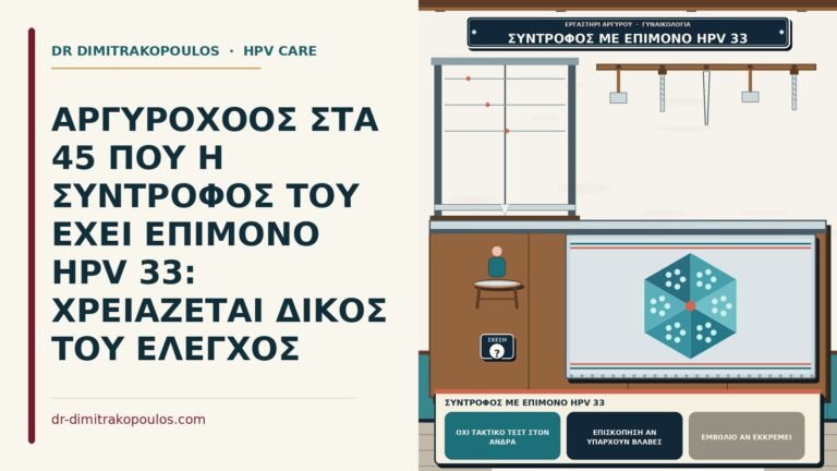 σύντροφος με επίμονο HPV 33