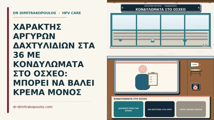 κονδυλώματα στο όσχεο