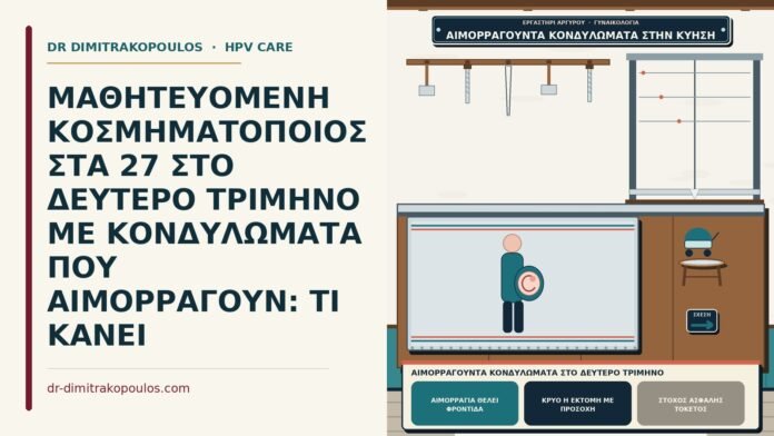 αιμορραγούντα κονδυλώματα στο δεύτερο τρίμηνο