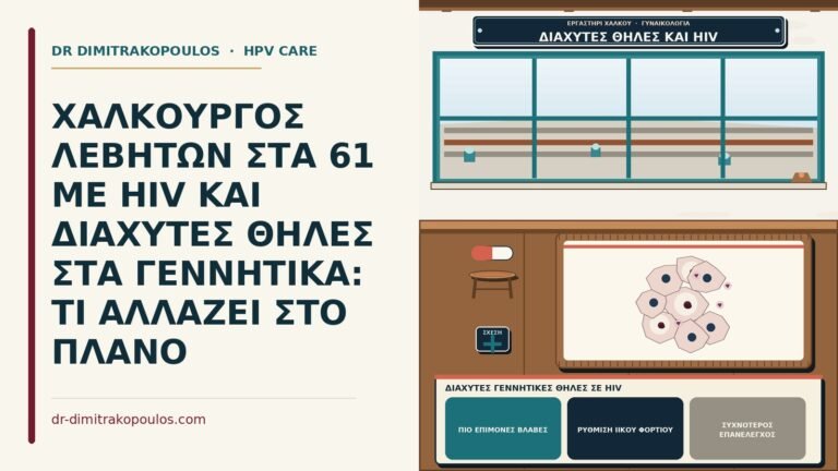 διάχυτες γεννητικές θηλές σε HIV