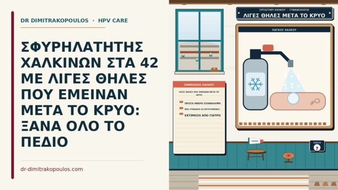 ΣΦΥΡΗΛΑΤΗΤΗΣ ΧΑΛΚΙΝΩΝ ΣΤΑ 42 ΜΕ ΛΙΓΕΣ ΘΗΛΕΣ ΠΟΥ ΕΜΕΙΝΑΝ ΜΕΤΑ ΤΟ ΚΡΥΟ: ΞΑΝΑ ΟΛΟ ΤΟ ΠΕΔΙΟ λίγες θηλές που έμειναν μετά το κρυό