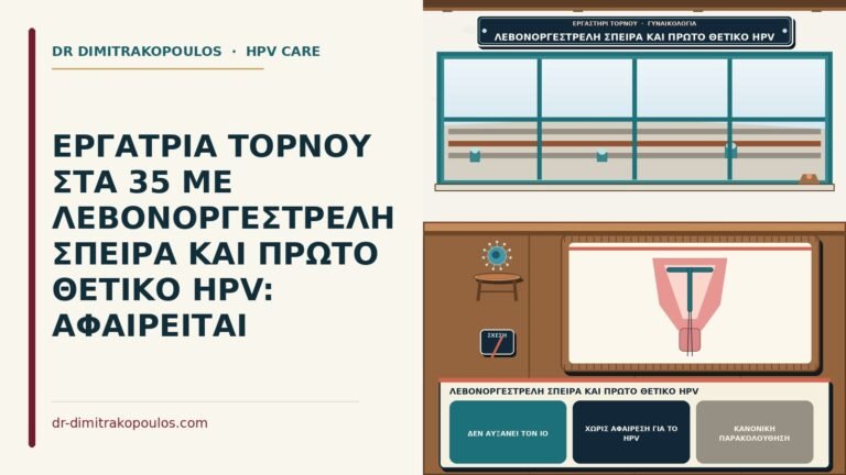 λεβονοργεστρέλη σπείρα και πρώτο θετικό HPV