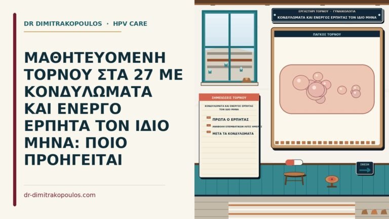 κονδυλώματα και ενεργός έρπητας τον ίδιο μήνα