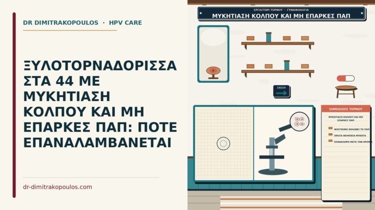 μυκητίαση κόλπου και μη επαρκές Παπ