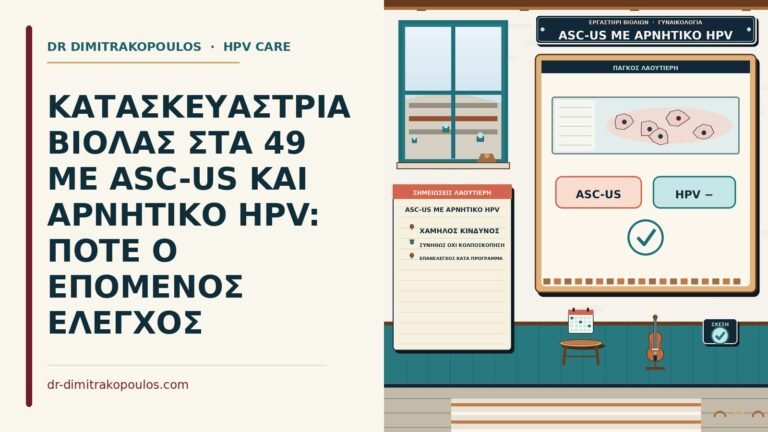 ASC-US με αρνητικό HPV