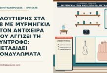 ΛΑΟΥΤΙΕΡΗΣ ΣΤΑ 38 ΜΕ ΜΥΡΜΗΓΚΙΑ ΣΤΟΝ ΑΝΤΙΧΕΙΡΑ ΠΟΥ ΑΓΓΙΖΕΙ ΤΗ ΣΥΝΤΡΟΦΟ: ΜΕΤΑΔΙΔΕΙ ΚΟΝΔΥΛΩΜΑΤΑ μυρμηγκιά στον αντίχειρα και μετάδοση στη σύντροφο
