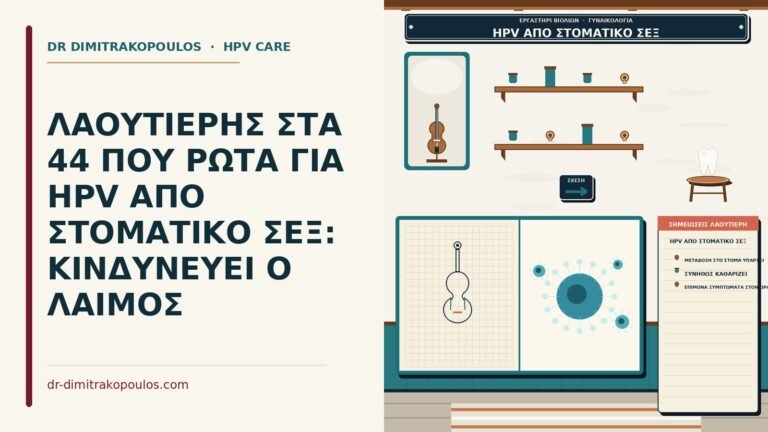 HPV από στοματικό σεξ